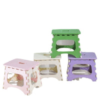 Portable Folding Stool, Mini Plastic Thickened Outdoor Camping Chair