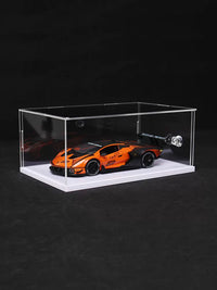 Clear Acrylic Display Case with Opening Door for Collectibles, Building Blocks, and Action Figures