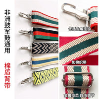 Adjustable Djembe Drum Strap with Widened Thickened Belt for Kids and Adults