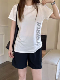 2025 Spring New Tech Lightweight Oxygen 3.0 Sports Set Round Neck Short Sleeve T-Shirt Fitness Outdoor Casual Suit