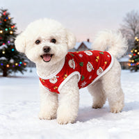 Pet Christmas Snowflake Vest for Dogs and Cats, Festive Holiday Apparel