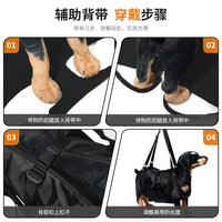 Dog Mobility Harness for Hind Leg Support - Pet Rehabilitation Lift Sling for Injury Recovery