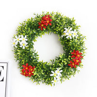 Spring Eucalyptus Wreath for Front Door Decor, Artificial Floral Garland