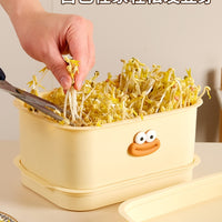 Multi-layer Seed Sprouter Tray Kit for Home Use - Food Grade Bean Sprout Growing System