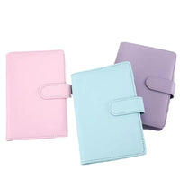 A5/B5 Large Capacity Loose-Leaf Photo Album and Card Holder with Zipper Pockets