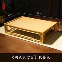 Rectangular Thickened Plant Pot Saucer with Water Catch Tray for Indoor/Outdoor Use