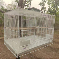 Large Household Bird Cage for Parakeets, Mynahs, Thrushes, and Pigeons
