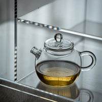 Moji Glass Gongdao Bei Fairness Cup for Kung Fu Tea Ceremony, Transparent Tea Sea Accessory