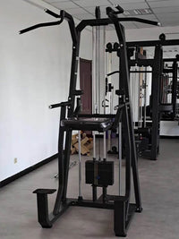 Multi-functional Smith Machine High Pull Down Power Rack for Gym Strength Training