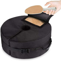 Outdoor Umbrella Base Weight Bag Round Sandbag for Patio Sunshade