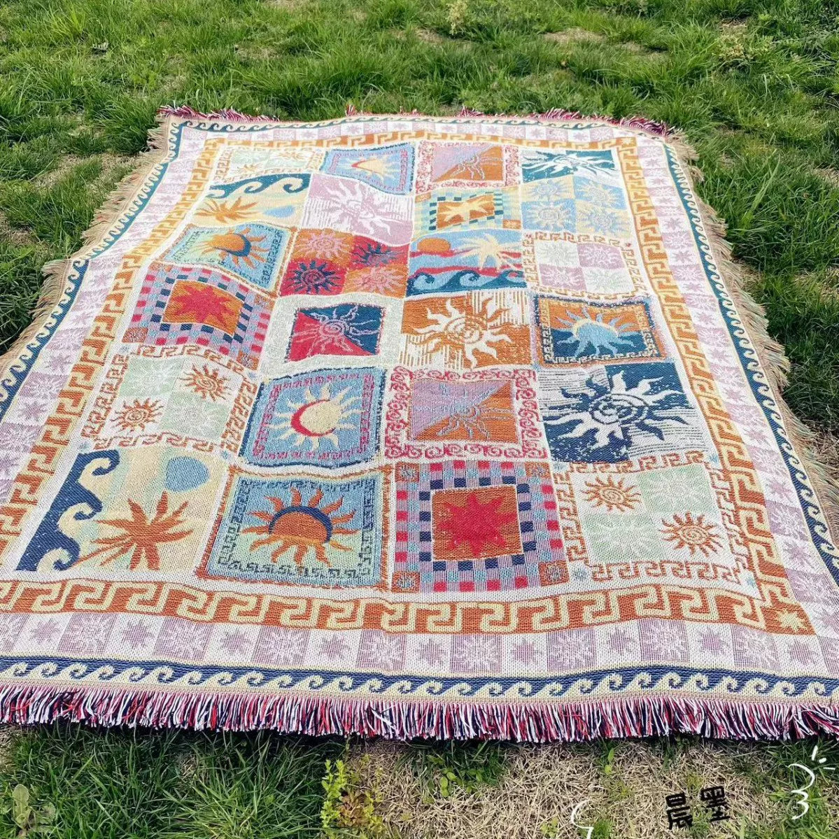 New Style Multi-functional Cotton Thread Blanket for Camping, Bedroom, Living Room, Sofa Cushion, Decorative Sofa Cover