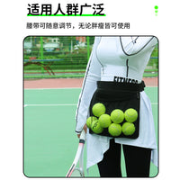 Portable Training Ball Waist Bag for Tennis, Table Tennis, Golf - Quick Ball Picker Storage Pouch