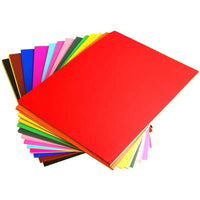 Children's Thick Hard Cardstock Paper, 8K Colored Craft Paper from Virgin Wood Pulp