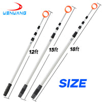Telescopic Aluminum Golf Ball Retriever for Course Practice and Play