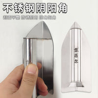 SK5 Stainless Steel Corner Trowel for Plastering and Finishing