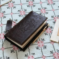 Vintage Garden TN Standard Portable Travel Journal Notebook Leather Diary