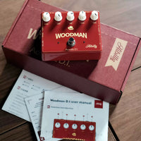 Woodman D.I. Box Acoustic Guitar Preamp for Folk Classical Electric-Acoustic Fingerstyle