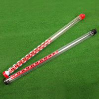 Golf Ball Pick-Up Tube Transparent Plastic Retriever for Driving Range Practice