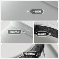 Retractable Brim Sun Visor for Women, UV Protection, Summer Outdoor Sun Hat with Windproof Rope