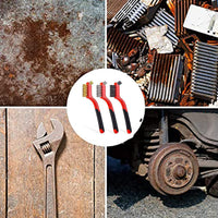 6-Piece Wire Brush Set for Rust Removal and Cleaning