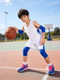 Kids & Adult Anti-Collision Honeycomb Sports Knee Pads for Basketball Soccer