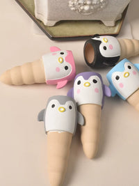 Cute Penguin Ceramic Self-Watering Spikes for Potted Plants