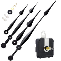 DIY High Torque Quartz Clock Movement Kit with Long Shaft and Metal Hands