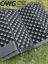 OWG Foldable Egg Crate Seat Cushion for Camping, Hiking, and Fishing - Lightweight & Moisture-Proof
