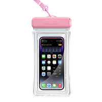 Waterproof Phone Pouch with Touchscreen Compatibility for Swimming, Diving, and Outdoor Activities