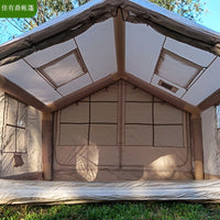 Inflatable Outdoor Camping Tent, Portable, Windproof, Rainproof, Large Space