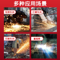 Long Leather Welding Gloves Heat Resistant Protective Work Gloves for Welders