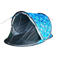 Pop-Up Beach Tent for 2-5 People, UV Protection, Sun Shelter, Mosquito Net, Changing Room Function