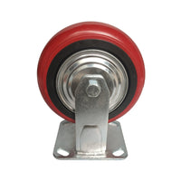 Heavy Duty Polyurethane Swivel Caster Wheels for Industrial Equipment, 4-8 Inch