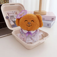 10cm Cotton Doll Clothes Set with Shawl and Animal Design