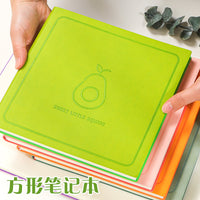 A5 Soft Cover Sketchbook Blank Pages Square Notebook Thickened Drawing Book for Hand-Painted Sketches