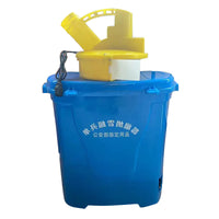 Backpack Snow Melting Spreader, Fertilizer Applicator, and Seed Broadcaster for Farm and Pasture