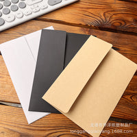Vintage Kraft Paper Envelopes for Postcards and Cards, 12.5x17.5cm