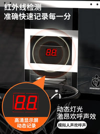 Kids' Adjustable Indoor Basketball Hoop Set with Scoreboard for Boys, Toddlers, and Children