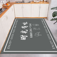 Diatomaceous Earth Kitchen Mat Non-Slip Absorbent Oil-Proof Quick Dry Bathroom Floor Mat