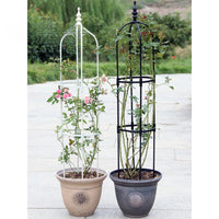 Metal Garden Trellis for Climbing Plants, Outdoor Balcony Plant Support Rack