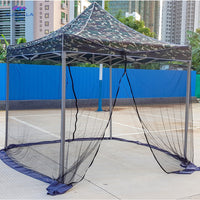 Outdoor Retractable Mosquito Net Gazebo for Patio and Garden