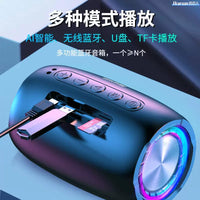 AI Smart Voice Bluetooth Speaker with Super Bass and High Volume for Home and Outdoor Use