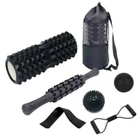 Foam Roller Set for Muscle Relaxation and Fitness Stretching