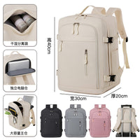 Carry-On Large Capacity Travel Backpack for Men, Waterproof & Wear-Resistant Laptop Bag