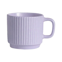 Striped Ceramic Coffee Mug, 260ml