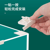 Aquarium Tank Base Corner Protectors with Support Frame, Plastic Fish Tank Stand Feet