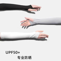 UPF 50+ UV Protection Cooling Arm Sleeves for Cycling & Driving