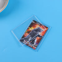 Ins Transparent Shell Card Brick Star Small Card Guka Storage Protective Case Buckle Hard Colored Plastic Card Brick