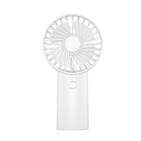 Portable USB Rechargeable Handheld Mini Fan with Strong Airflow for Desk, Dorm, Office