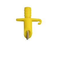 Automatic Rabbit Water Nipple Drinker for Cages, Plastic Steel Duckbill Waterer